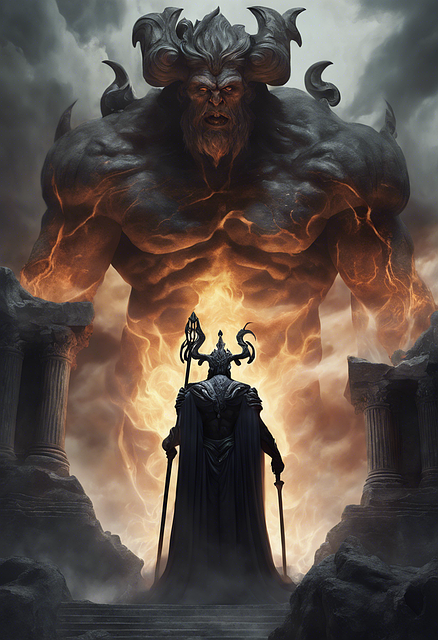 Download free HD stock image of Ai Generated Hades Free ai generated hades deity illustration