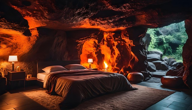 Cama, Habitación, Cueva, Prodigar