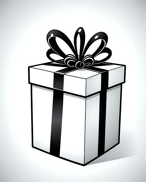 Free ai generated gift present illustration