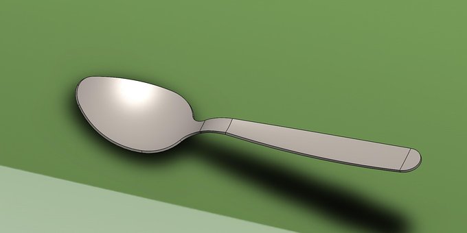 Löffel, Stahllöffel, Küche