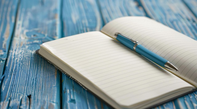 Free ai generated notebook pen illustration
