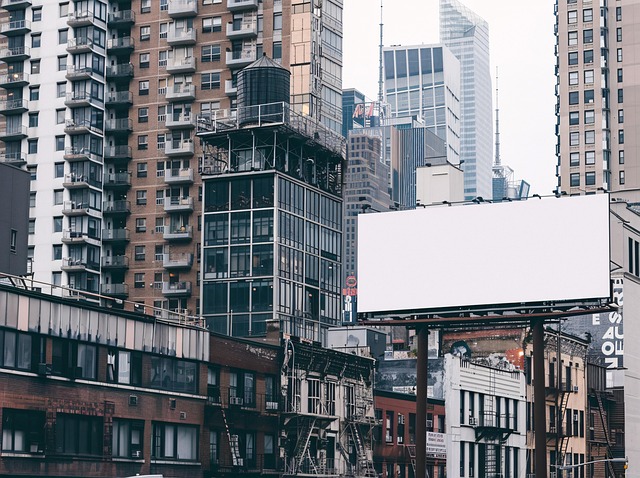 Download free HD stock image of Ai Generated Billboard Free ai generated billboard city illustration