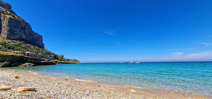 Palermo, Pláž, Moře, Příroda, Vlny, Voda