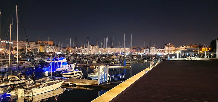 Porto De Palermo, Porta, Navios, Barco