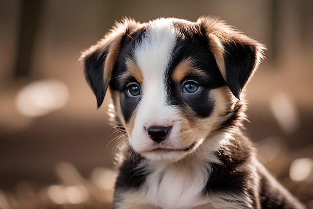 Free ai generated puppy dog illustration