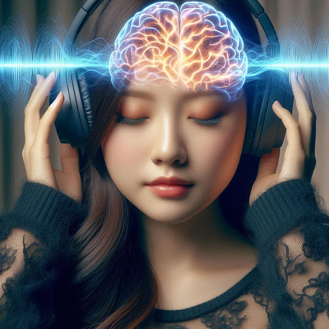 Free ai generated brainwave wave illustration