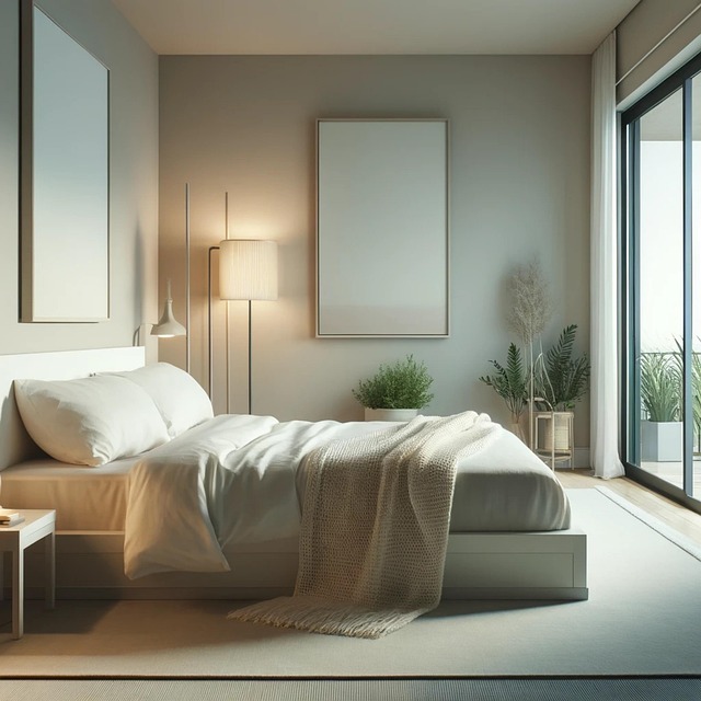 Download free HD stock image of Ai Generated Bed Free ai generated bed bedroom illustration