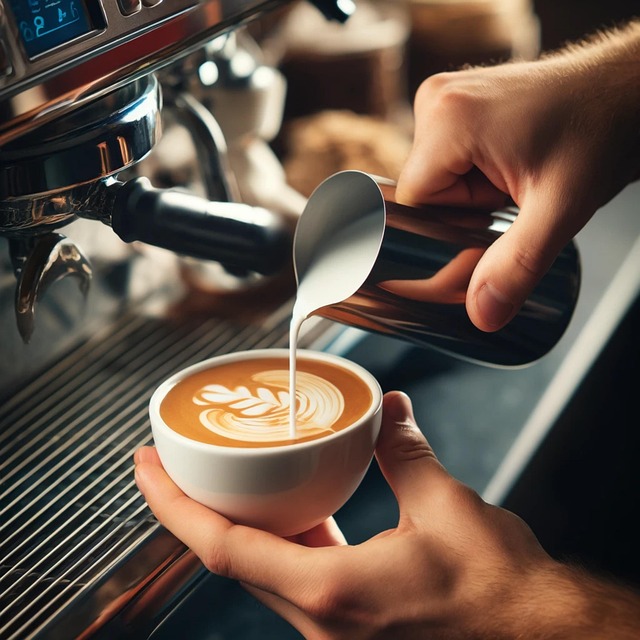 Free ai generated coffee latte illustration
