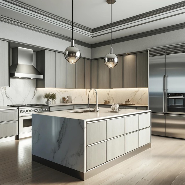 Free ai generated kitchen stove illustration