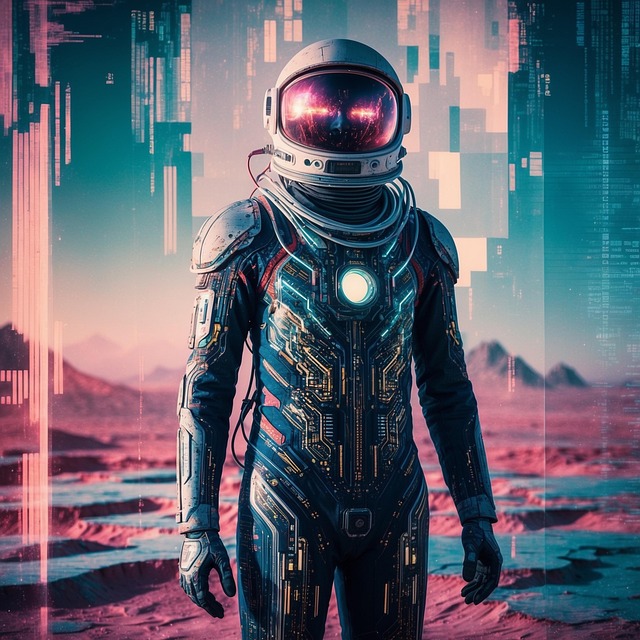 Free Ai Generated Astronaut illustration and picture