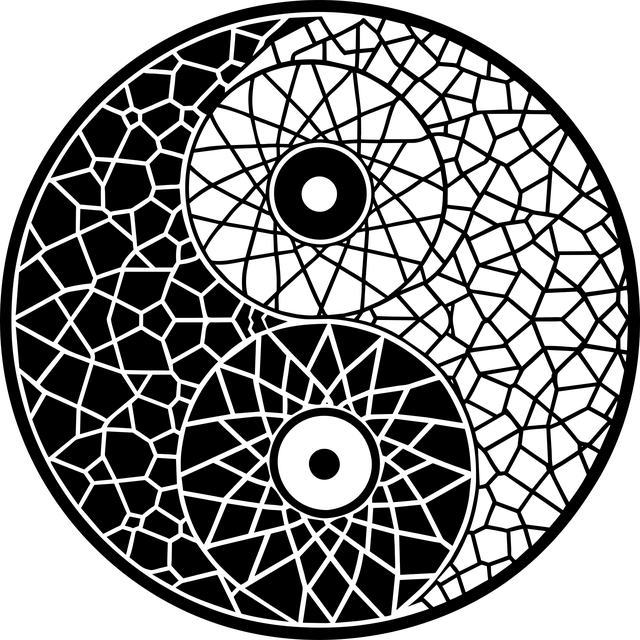 Free ai generated yin yang symbol vector