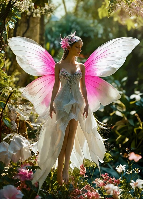 Free fairy nature ai generated illustration