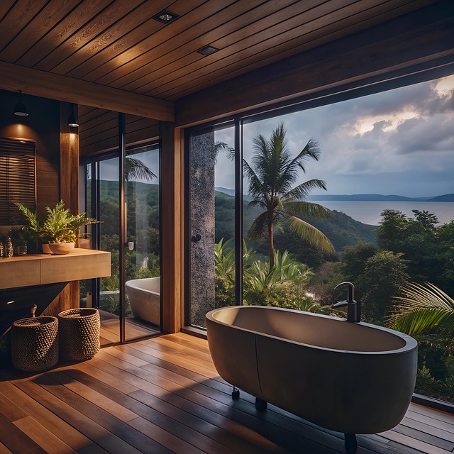 Free ai generated bathroom bathtub illustration