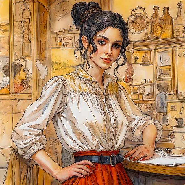 Free Ai Generated Woman illustration and picture