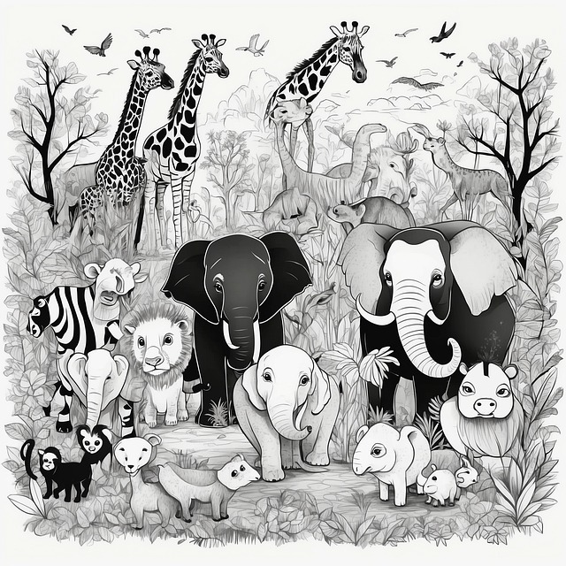 Free ai generated animals mammals illustration