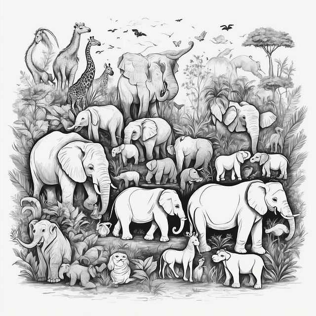Free ai generated animals mammals illustration