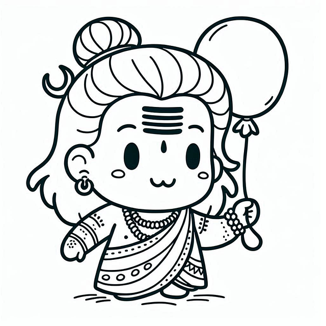 Free ai generated shiva mahadeva illustration