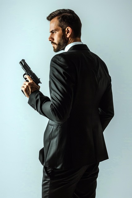Free ai generated man detective illustration