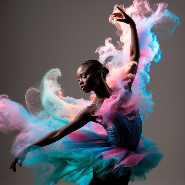Ai Genereret, Kvinde, Ballerina, Røg