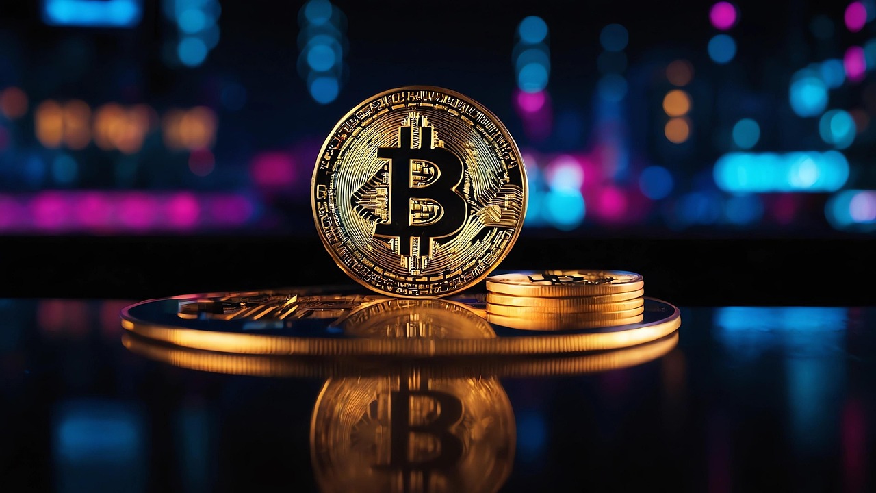 Free ai generated bitcoin cryptocurrency illustration