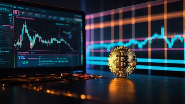 Free ai generated bitcoin trading illustration