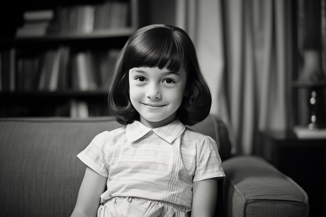 Free ai generated girl child illustration