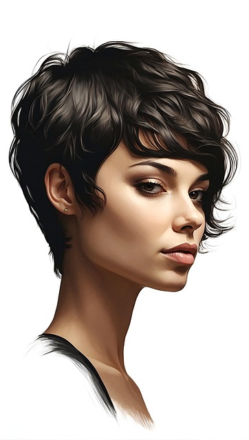 Free ai generated woman portrait illustration