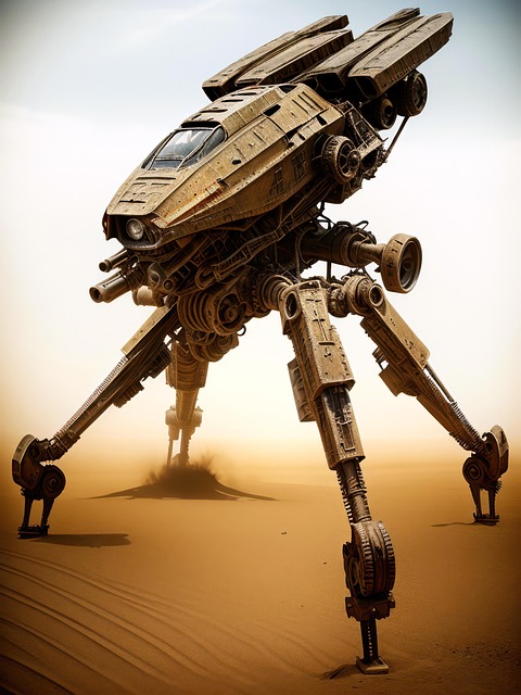 Free ai generated robot machine illustration