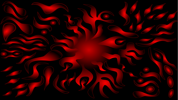 Rot, Digitale Kunst, Ähm, 4K