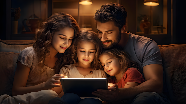 Free ai generated parenting bedtime illustration