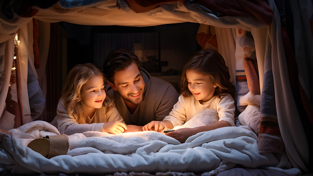 Free ai generated parenting bedtime illustration