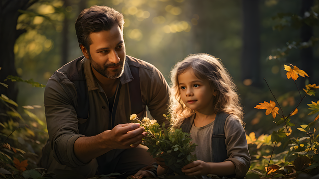 Free ai generated parenting bedtime illustration