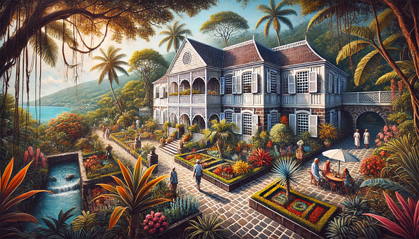 Free Ai Generated Historical Attractions illustration and picture