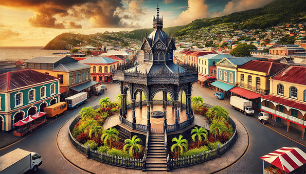 Free Ai Generated Basseterre illustration and picture