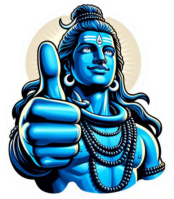 Free ai generated shiva nataraja vector