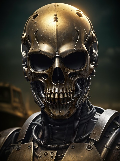 Free Ai Generated Cyborg illustration and picture