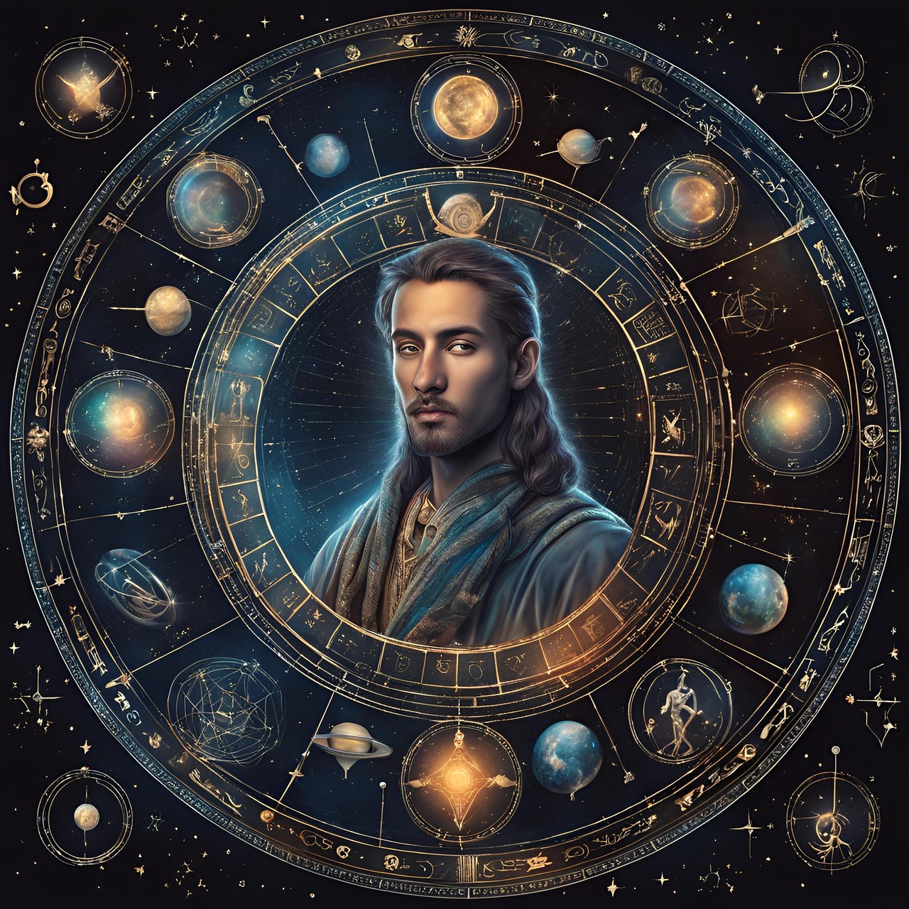 Download Ai Generated, Astrology, Horoscope. Royalty-Free Stock ...
