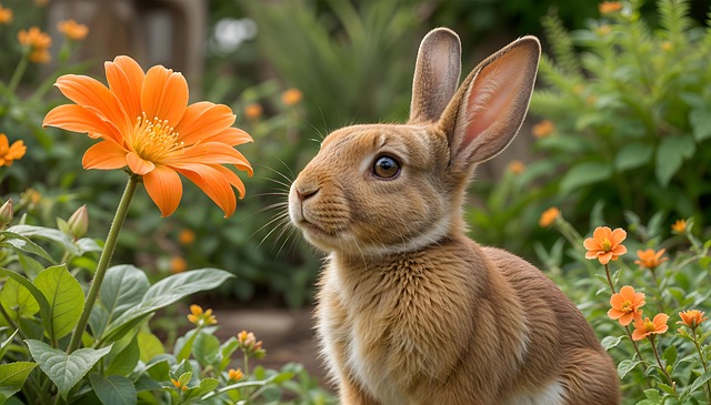 Ai Generiert Hase Garten Kostenloses Bild auf Pixabay Pixabay