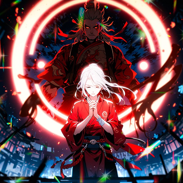 Free ai generated girl onmyoji illustration