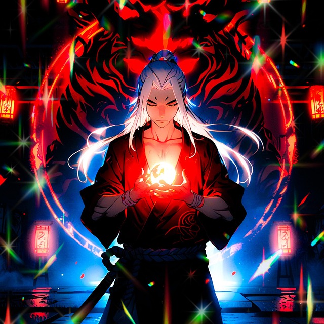 Free ai generated master magic illustration