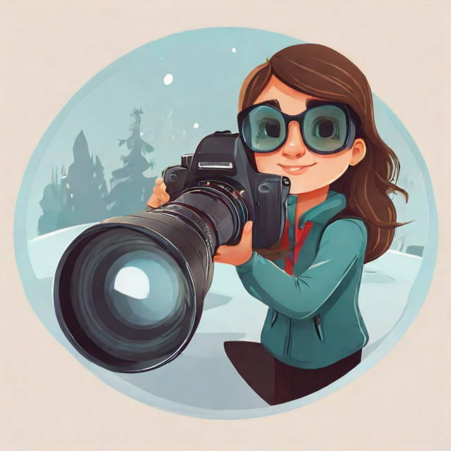 Free girl photographer camera vector