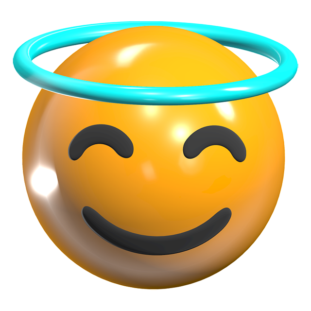 Emoji, Emoji 3D, Rosto Sorridente