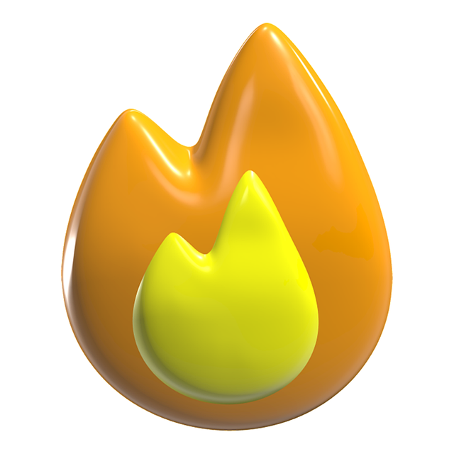 Free flame fire passion illustration