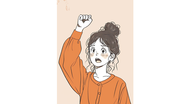 Free housewife woman expression illustration