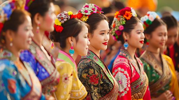 Seide Sinh, Traditionelle Muster