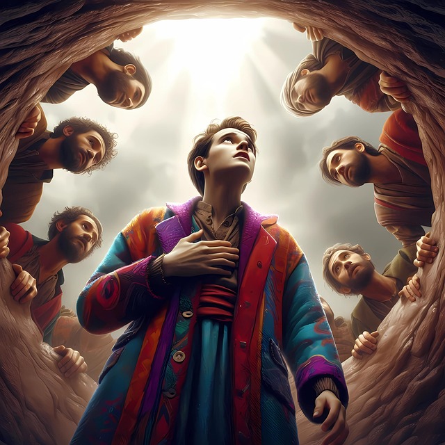 Free joseph sold out bible illustration