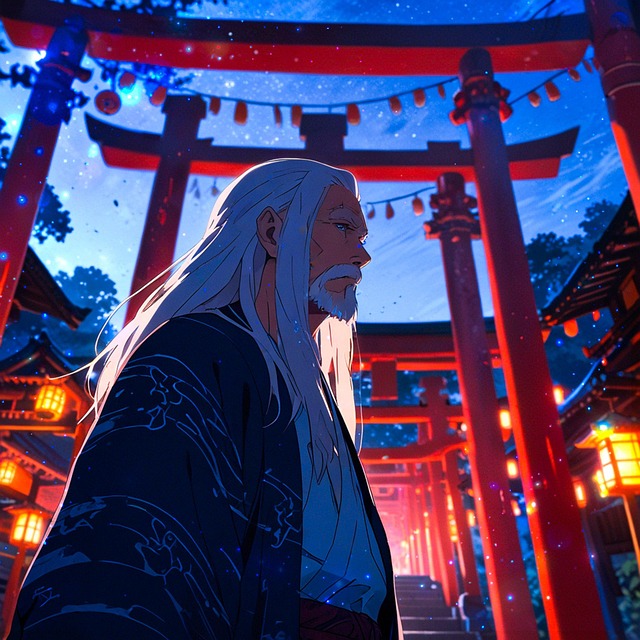 Free onmyoji kyoto wind flow illustration