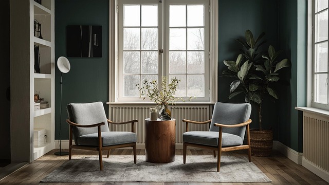 Free ai generated chair furniture illustration