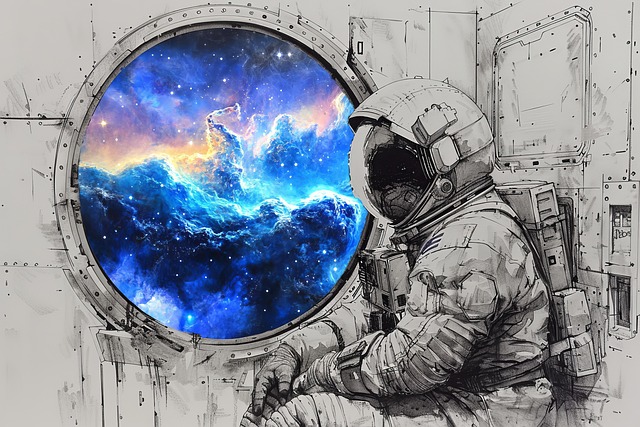 Download free HD stock image of Ai Generated Astronaut Free ai generated astronaut space illustration