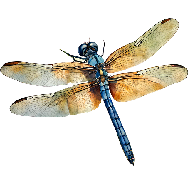 Free insect dragonfly entomology illustration